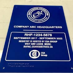 Aluminum ADA Sign 3